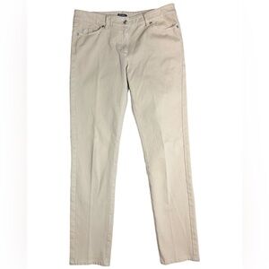J McLaughlin Womens Size 8 Beige Tan Skinny Jeans Cotton Spandex Mid Rise